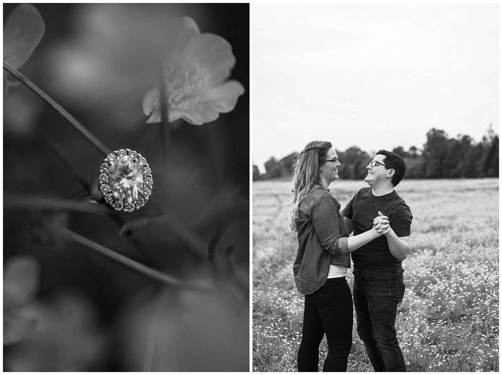 Yellow Field Suffolk Virginia Engagement Session_0611