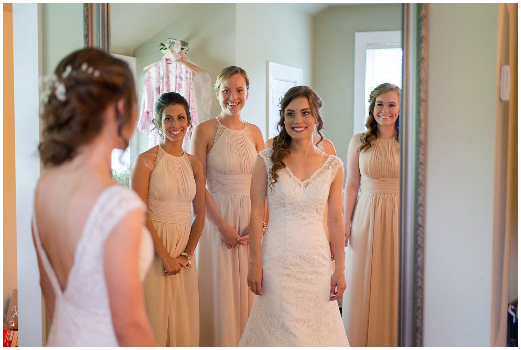 Beautiful Neutral Cream Wedding Womens Club of Portsmouth Virginia Wedding Photographers_1529
