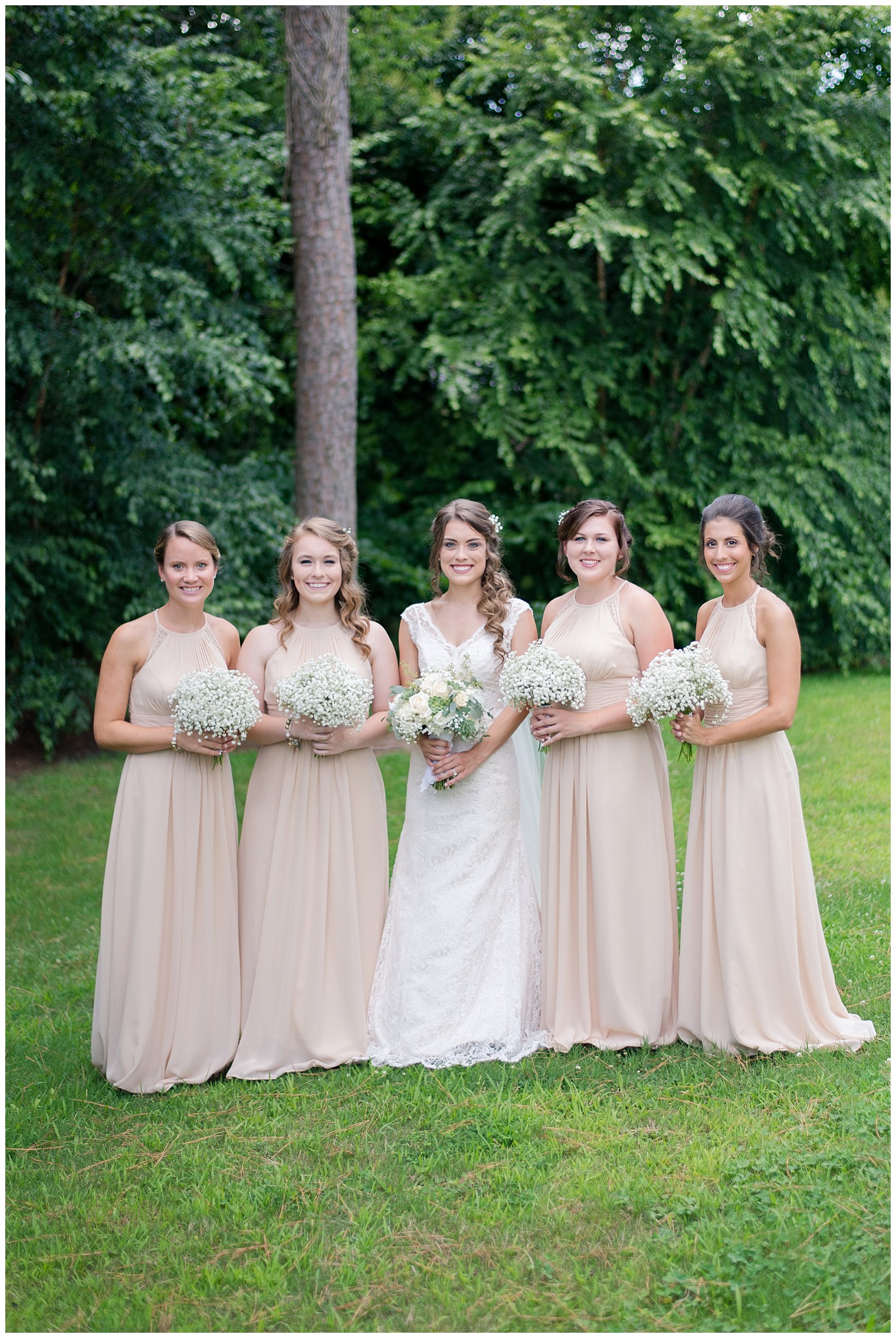 Beautiful Neutral Cream Wedding Womens Club of Portsmouth Virginia Wedding Photographers_1551