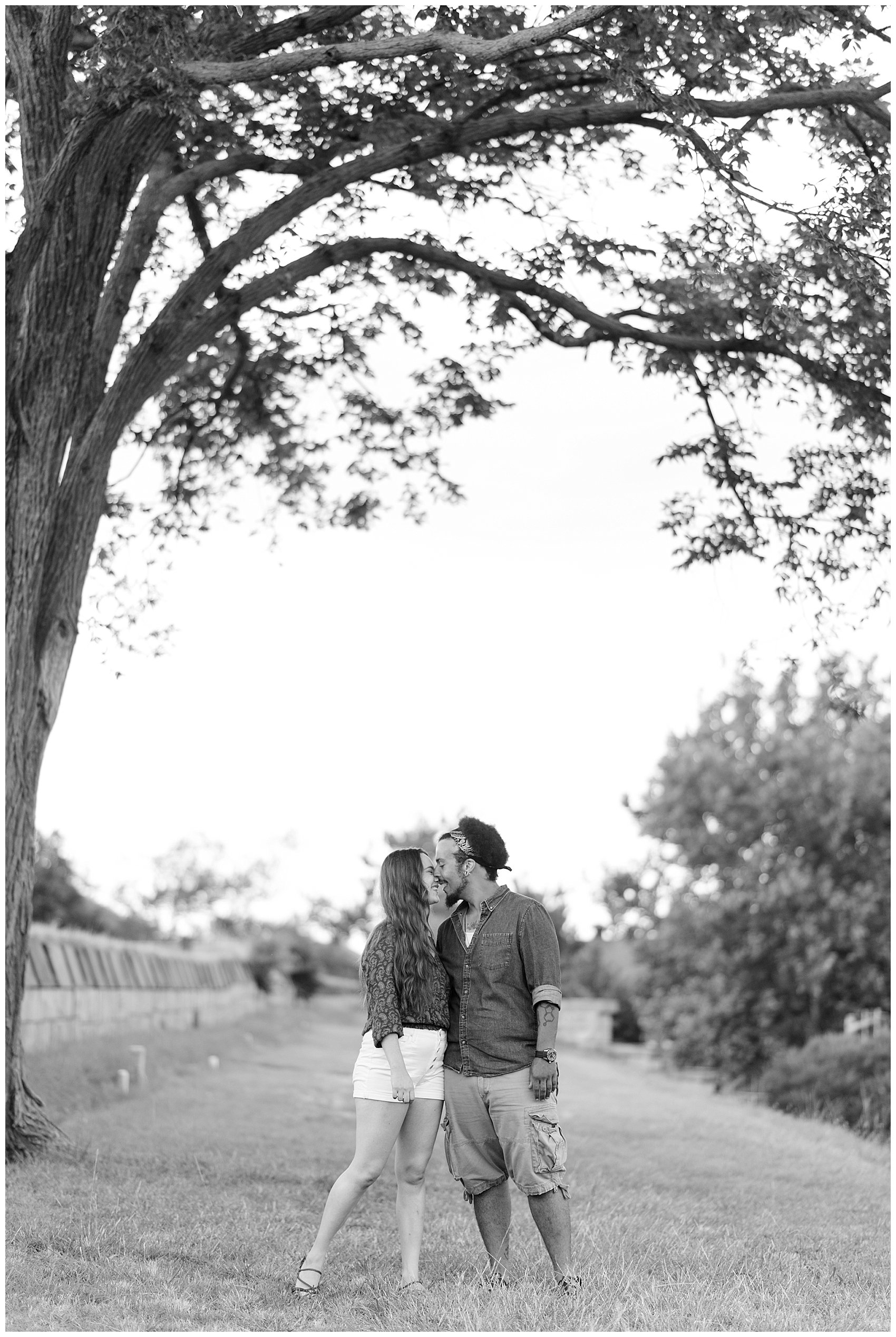 Fort Monroe Virginia Sunset Engagement Session Virignia Wedding Photographers_1302