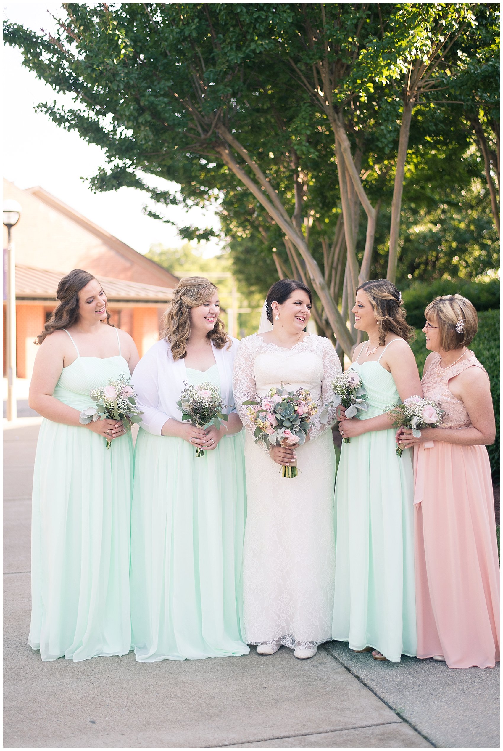 Hampton Virginia Wedding Photographer Pale Pink Blue Succulents Beautiful Virginia Wedding_1275