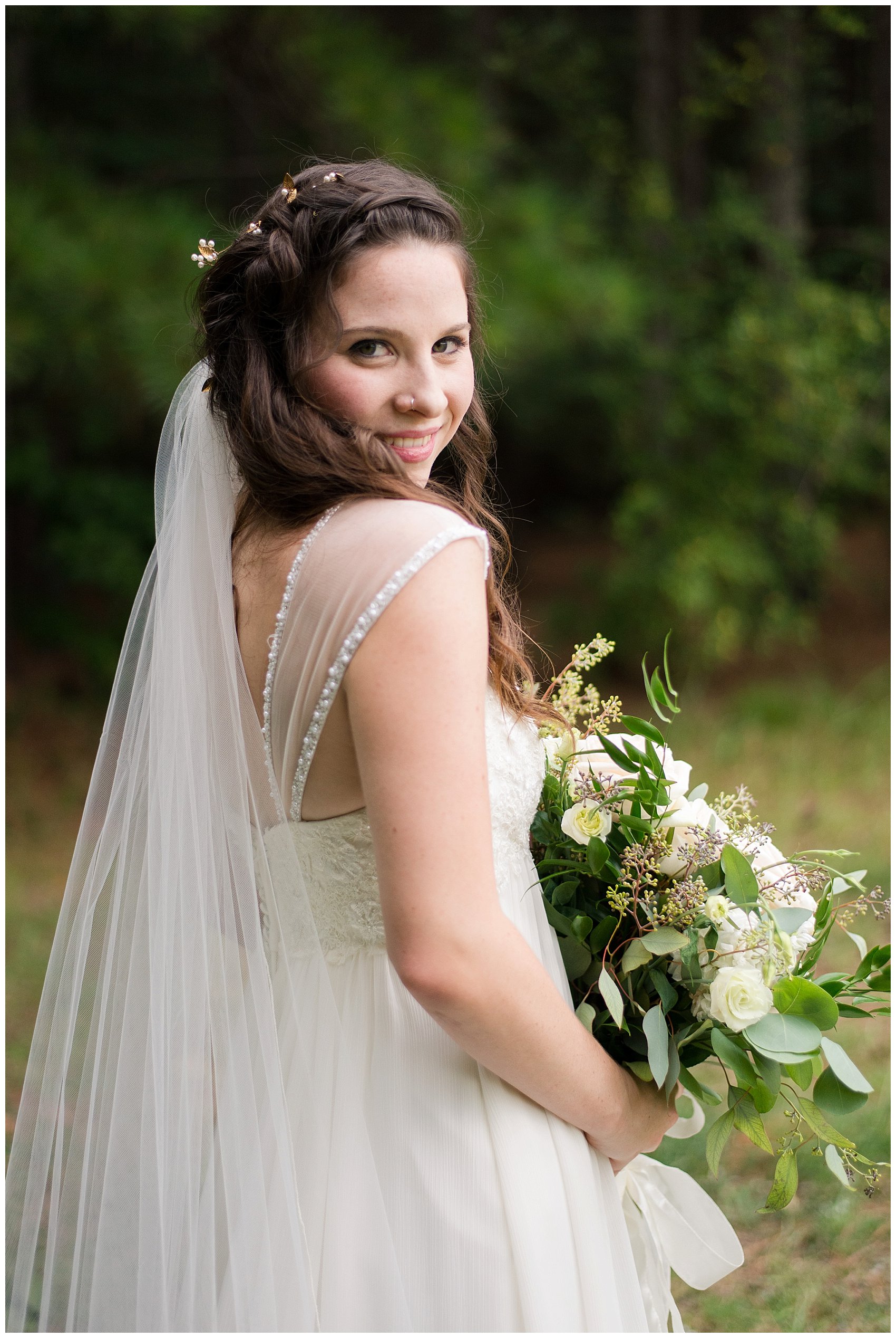 Beautiful Blush Pink Cream Green Wedding Charlotte North Carolina Virginia Wedding Photographers_1742