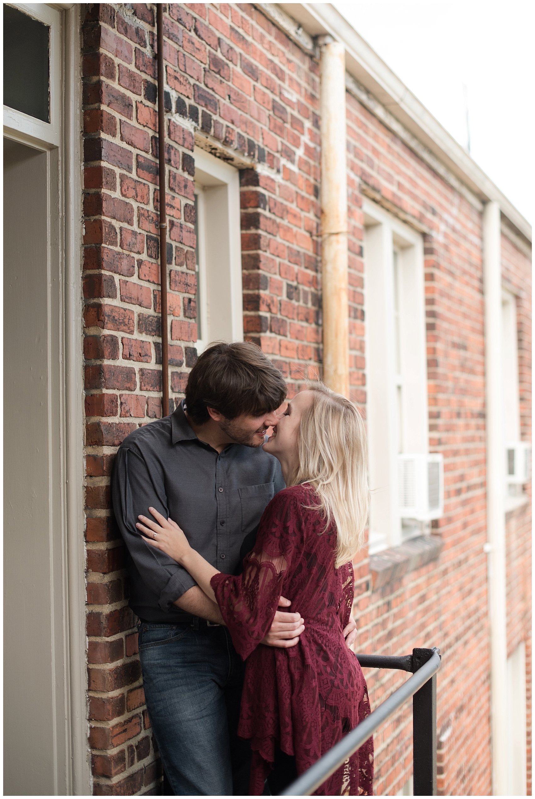 Downtown Norfolk Cozy In Home Engagement Session Virginia Wedding Photographers_4639