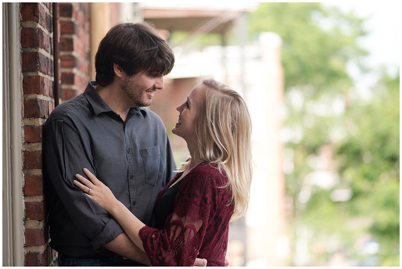 Downtown Norfolk Cozy In Home Engagement Session Virginia Wedding Photographers_4640