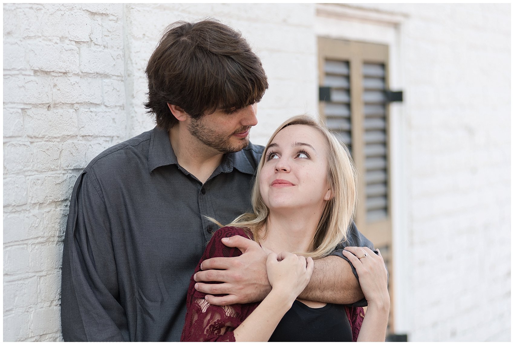 Downtown Norfolk Cozy In Home Engagement Session Virginia Wedding Photographers_4660
