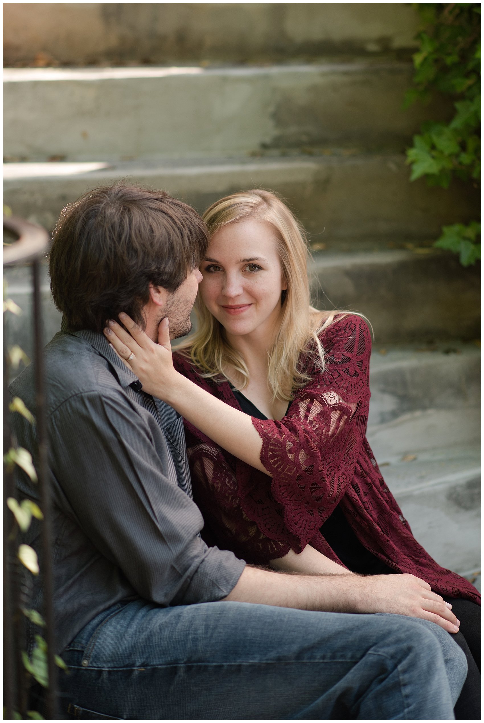 Downtown Norfolk Cozy In Home Engagement Session Virginia Wedding Photographers_4665