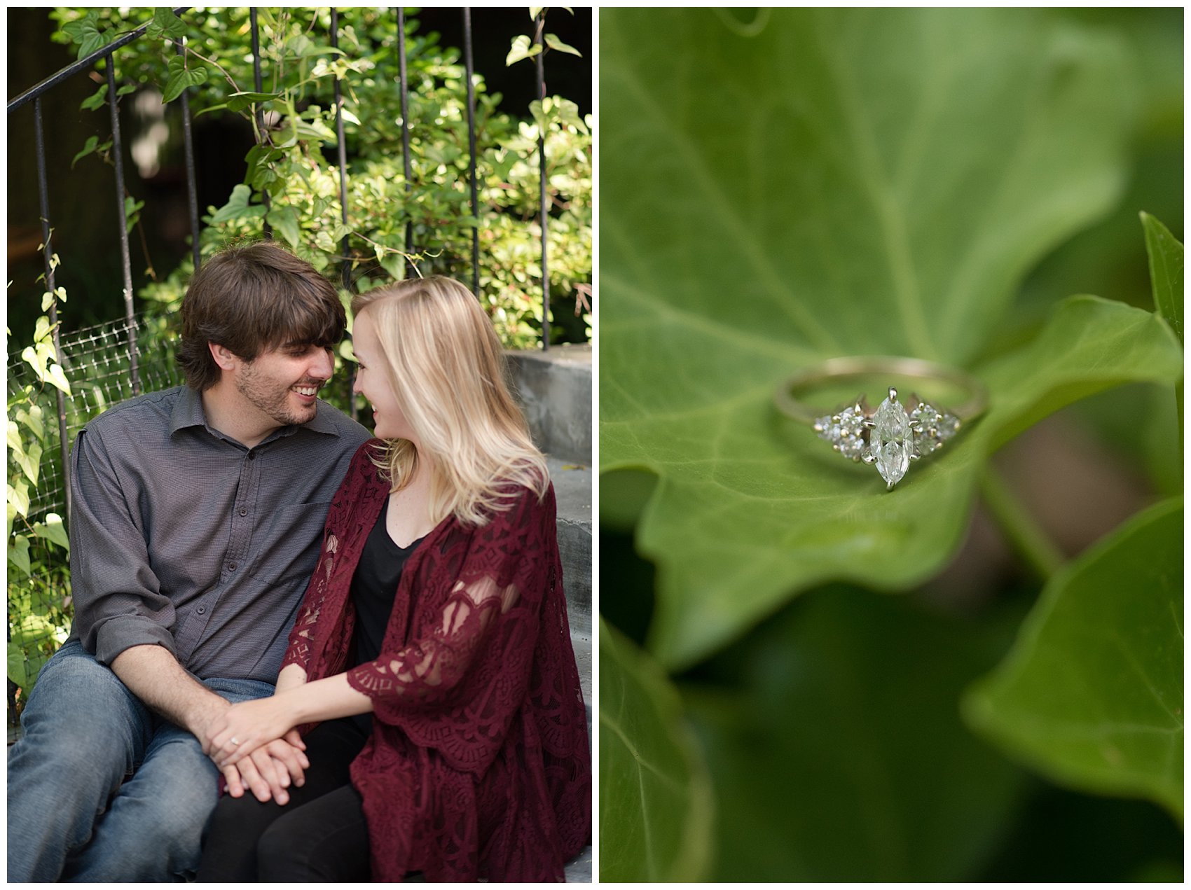 Downtown Norfolk Cozy In Home Engagement Session Virginia Wedding Photographers_4668
