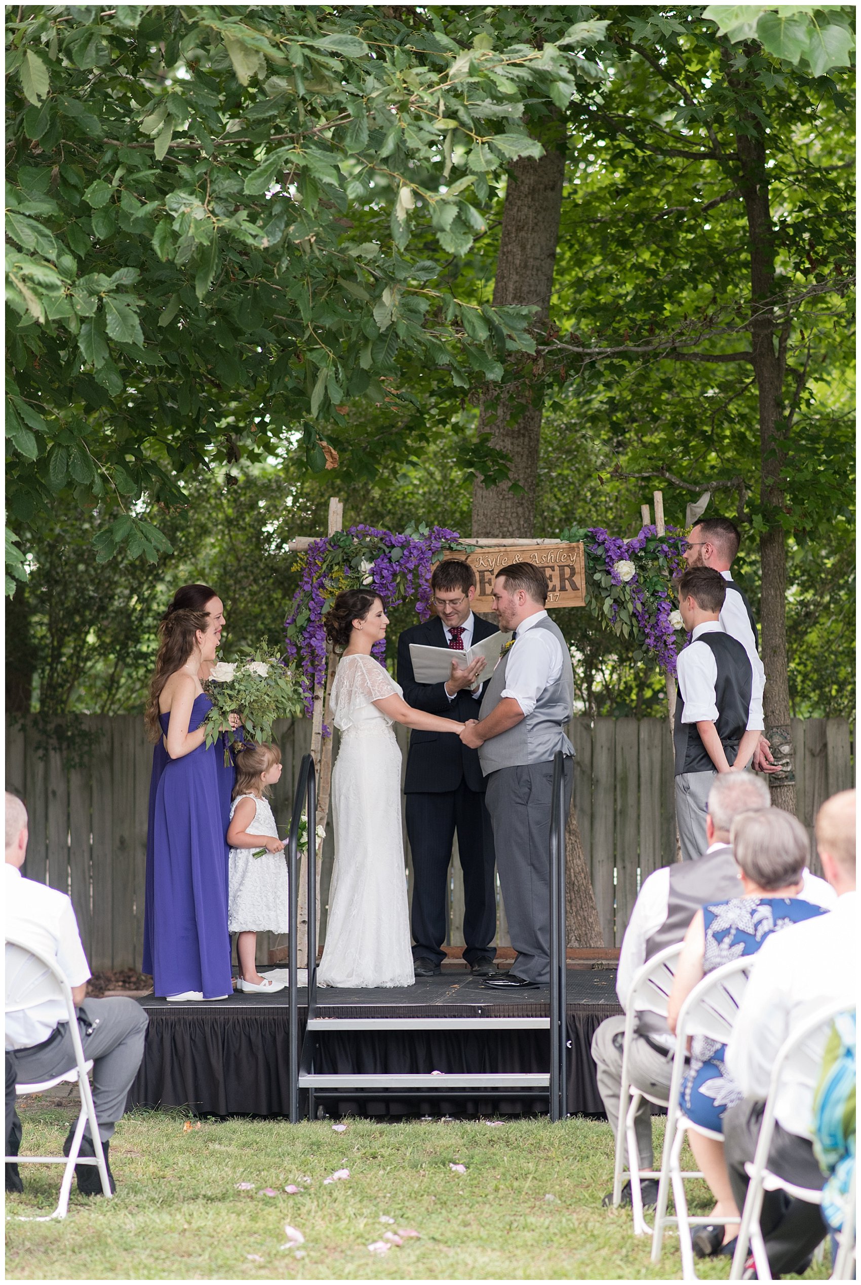 Purple and Green Quaint Backyard Wedding Virginia Beach Wedding Photographers_5318