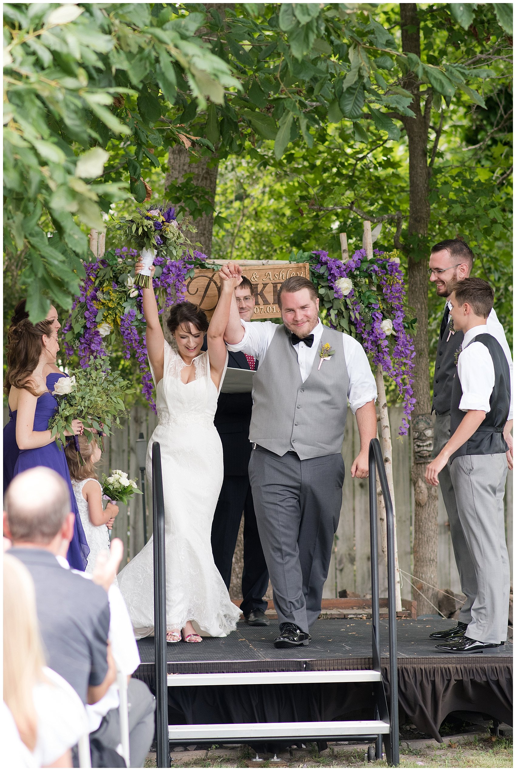Purple and Green Quaint Backyard Wedding Virginia Beach Wedding Photographers_5321