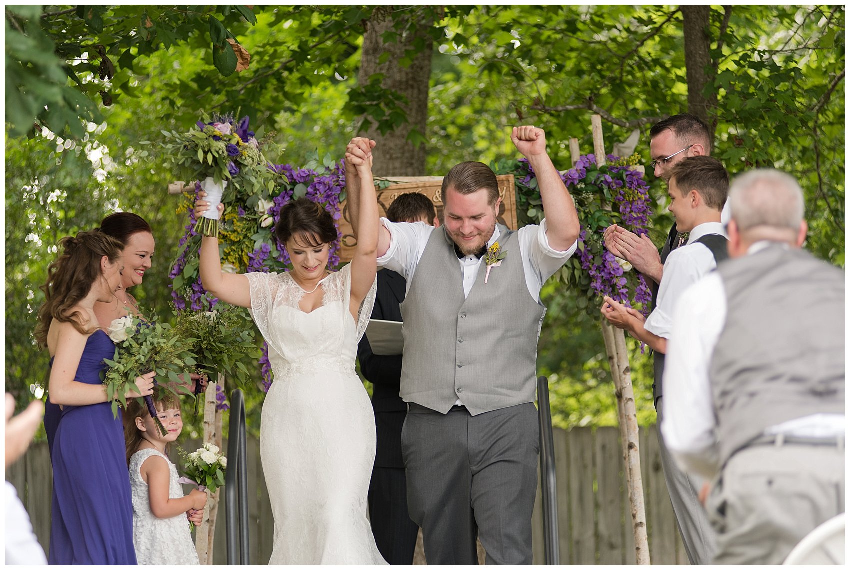 Purple and Green Quaint Backyard Wedding Virginia Beach Wedding Photographers_5322