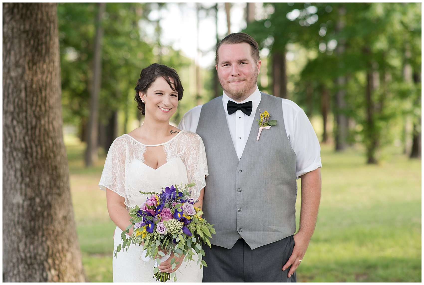 Purple and Green Quaint Backyard Wedding Virginia Beach Wedding Photographers_5333