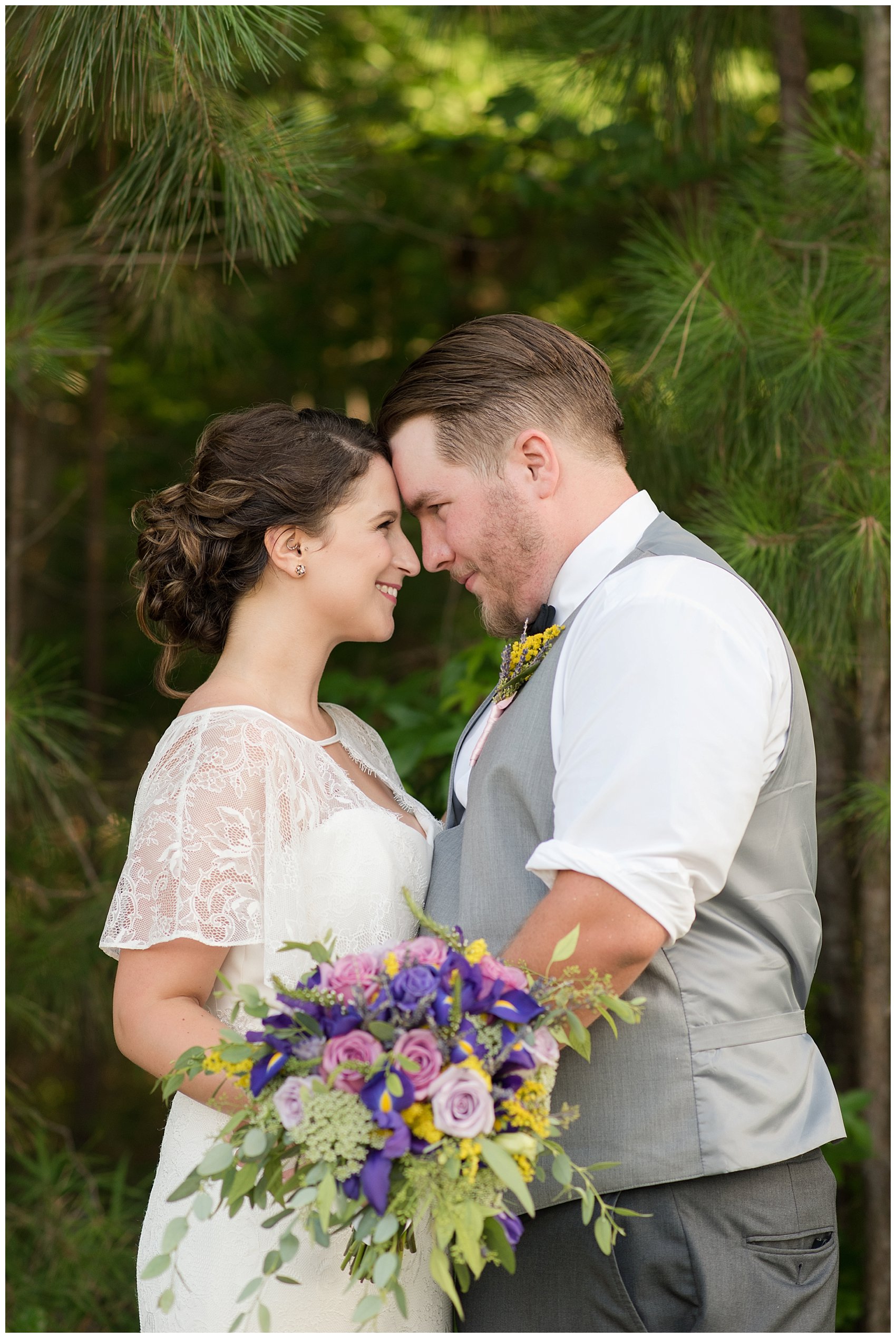 Purple and Green Quaint Backyard Wedding Virginia Beach Wedding Photographers_5341