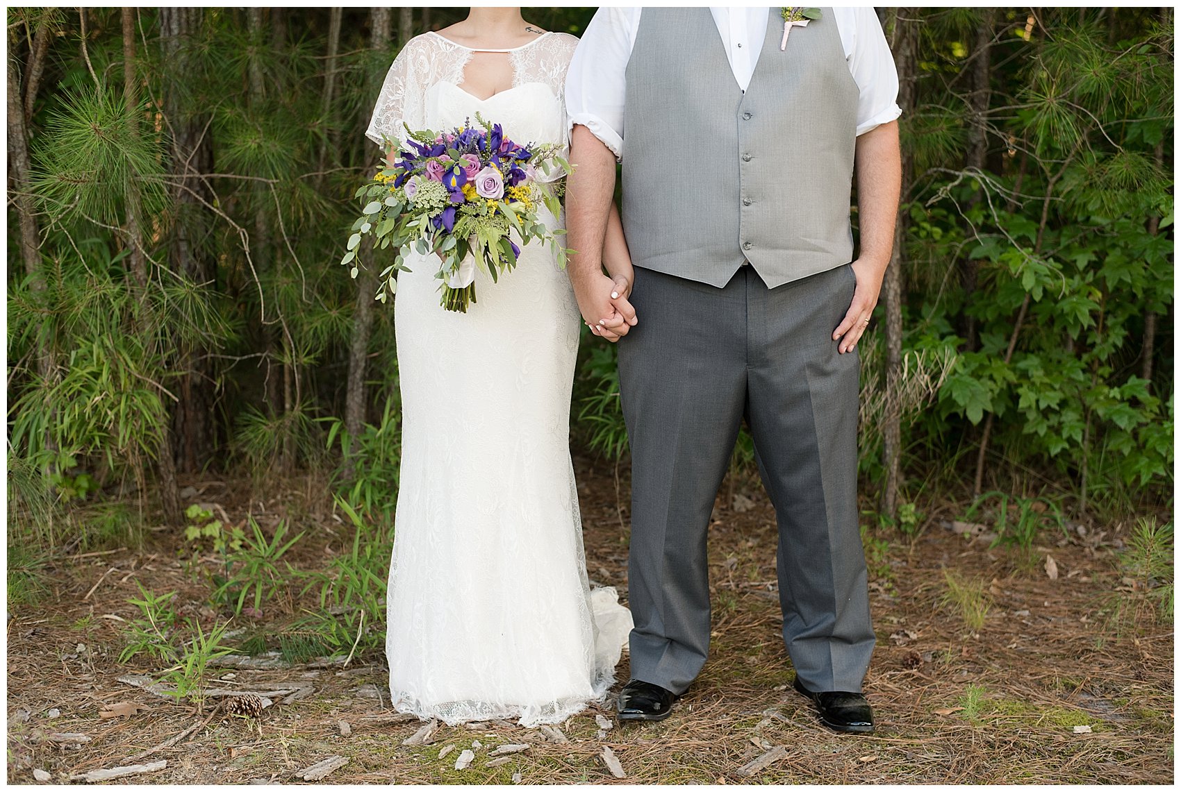 Purple and Green Quaint Backyard Wedding Virginia Beach Wedding Photographers_5344