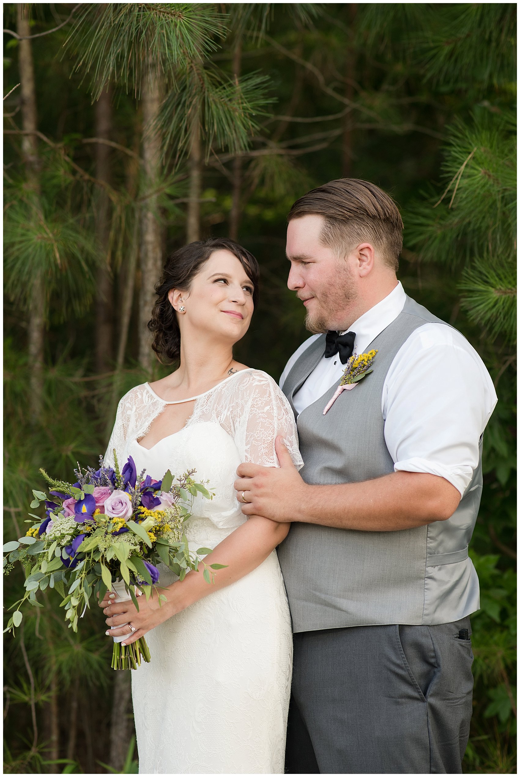 Purple and Green Quaint Backyard Wedding Virginia Beach Wedding Photographers_5345