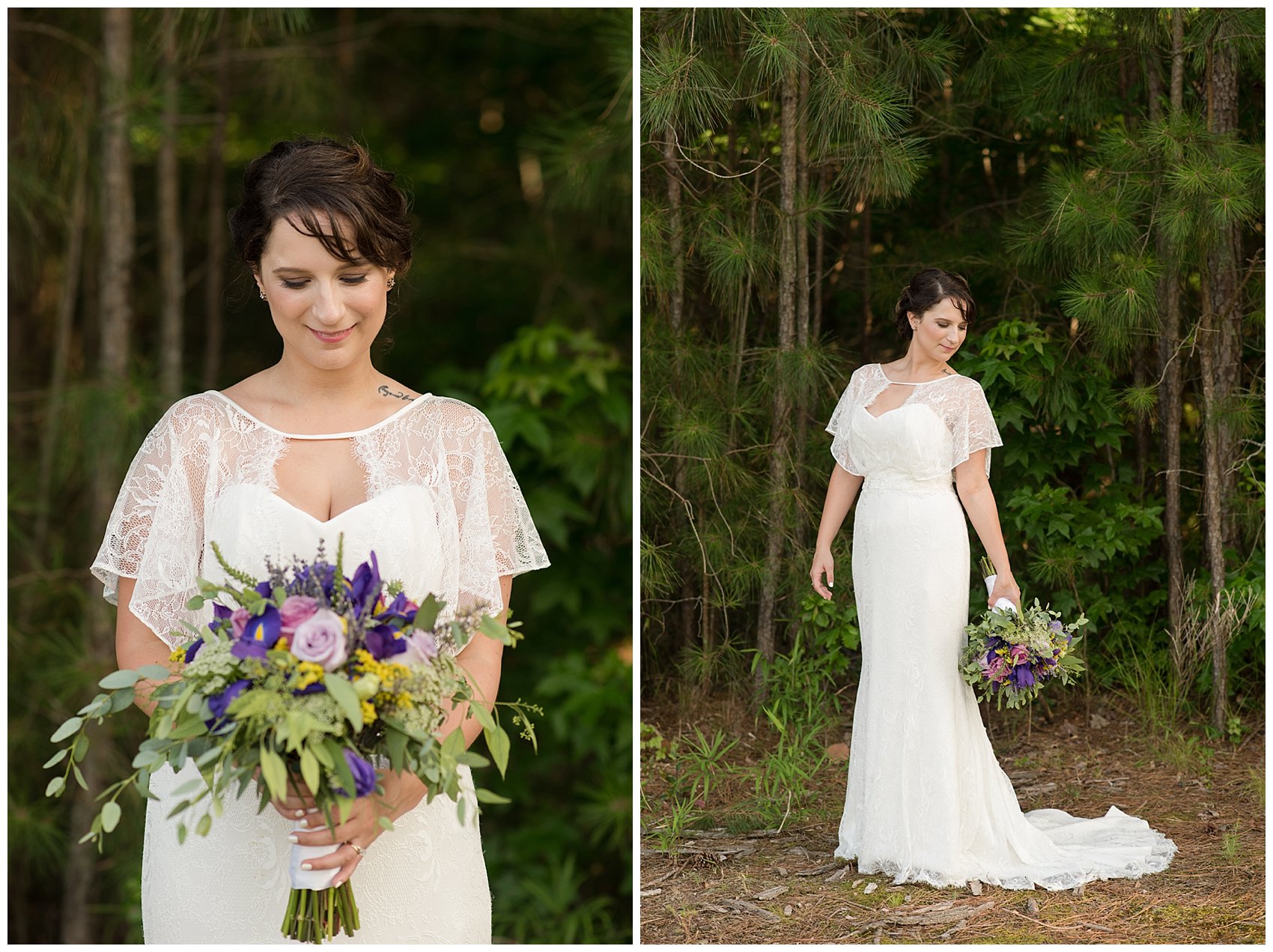 Purple and Green Quaint Backyard Wedding Virginia Beach Wedding Photographers_5349