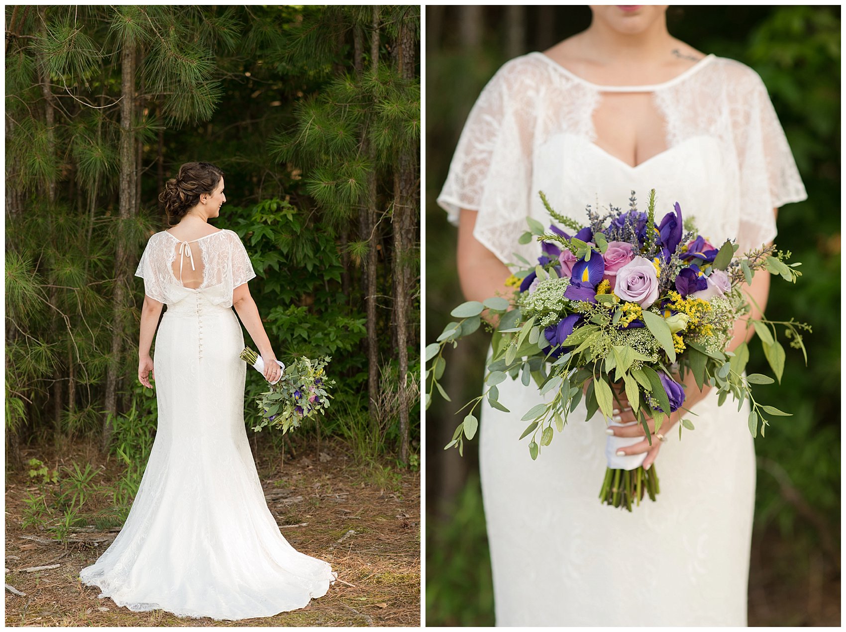 Purple and Green Quaint Backyard Wedding Virginia Beach Wedding Photographers_5350