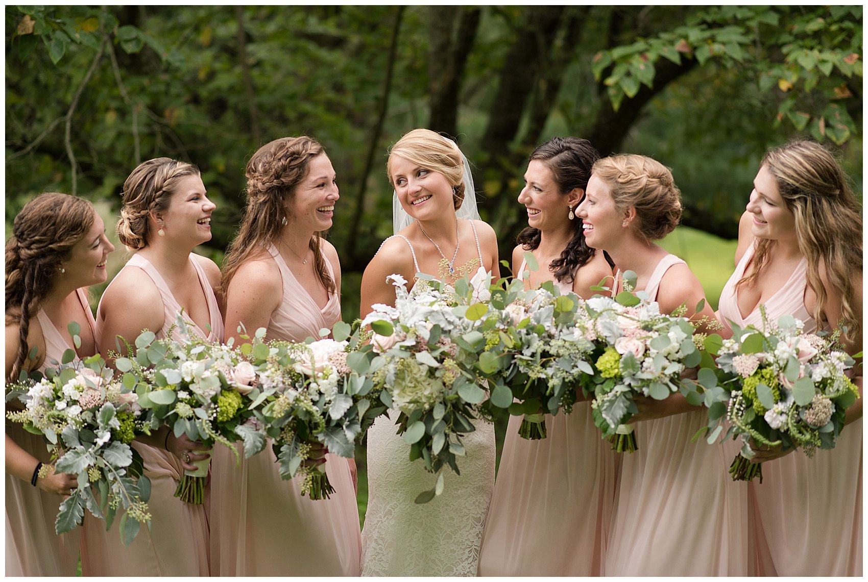 Blush Summer Kilmarnock Outdoor Wedding Virginia Photographers_5900
