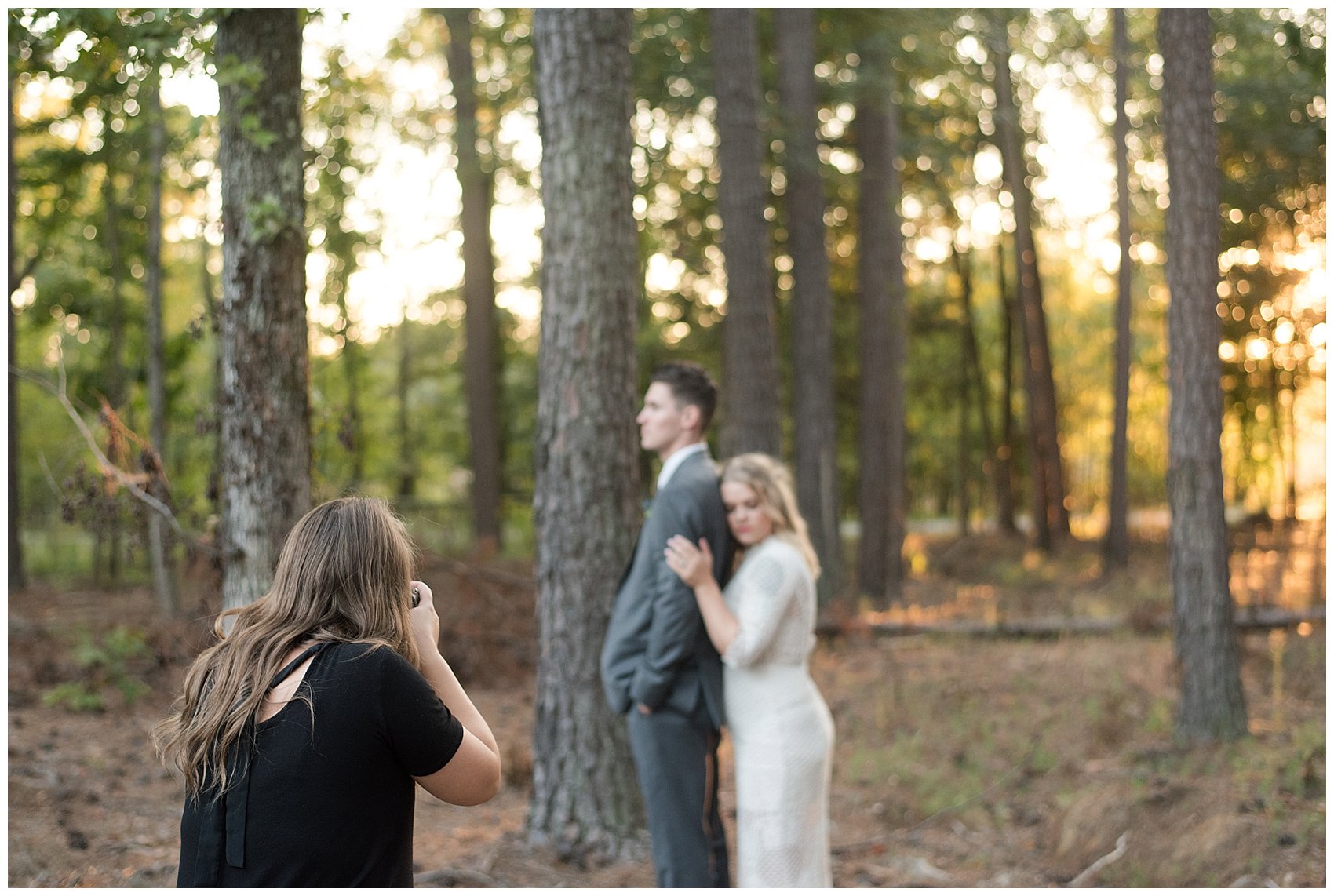 Behind Scenes Real Life Virginia Wedding Photographers Husband and Wife Team Hampton Roads_7433