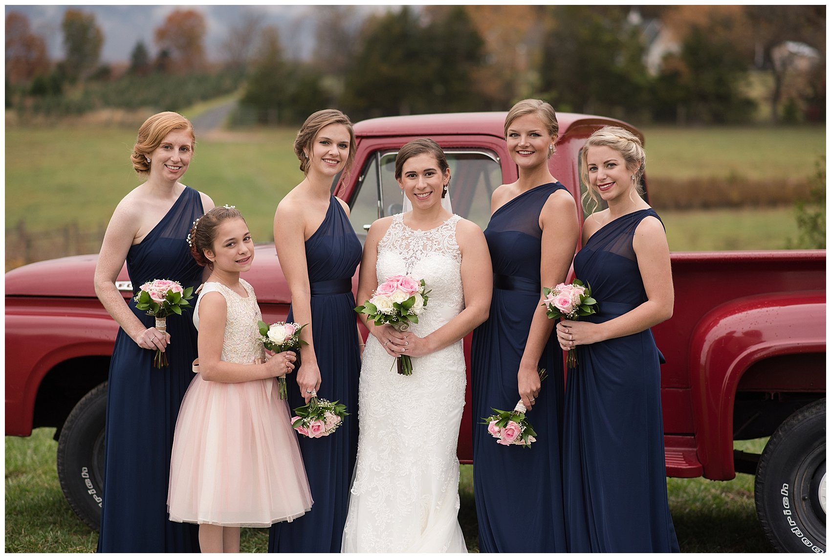 Navy Blue Blue Ridge Mountain Wedding Faithbrooke Farm Vineyard Luray Virginia Wedding Photographers_7164