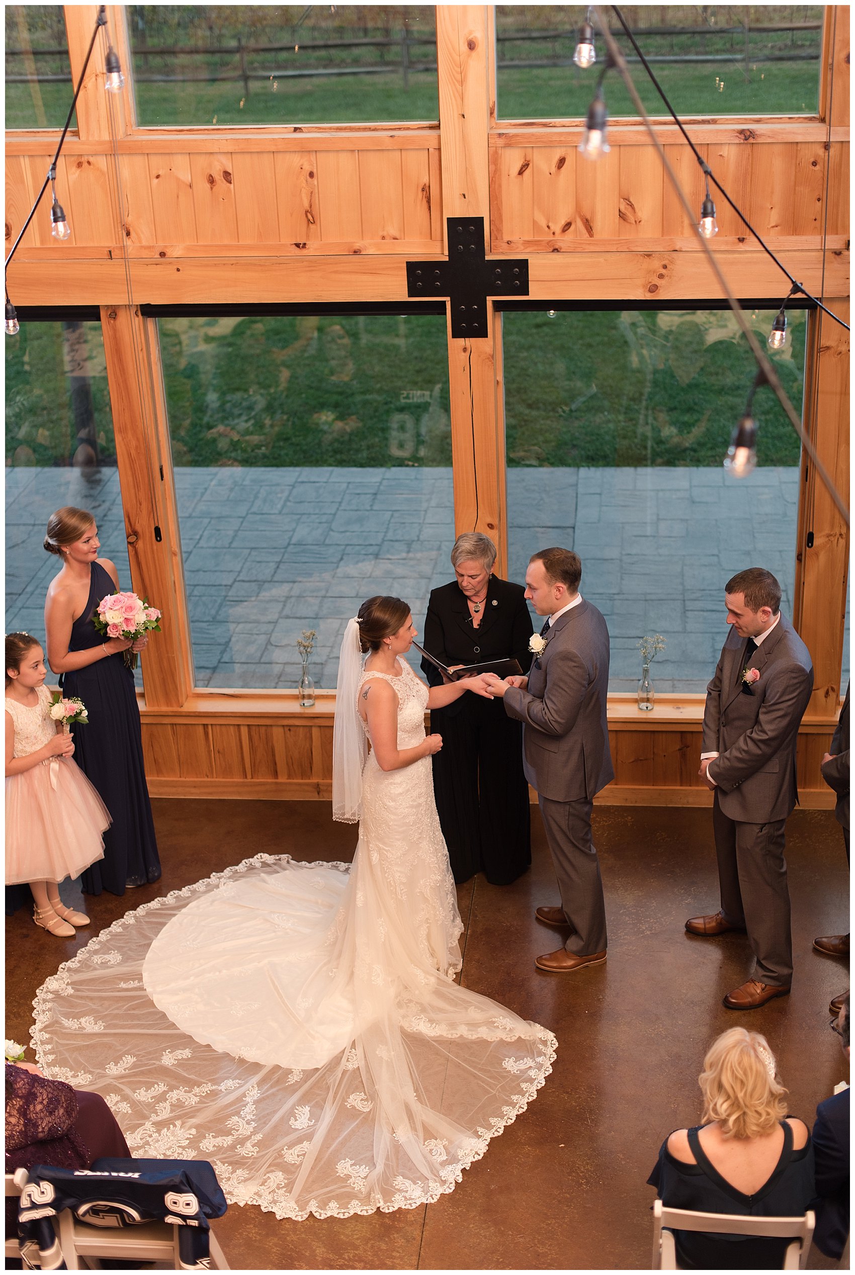Navy Blue Blue Ridge Mountain Wedding Faithbrooke Farm Vineyard Luray Virginia Wedding Photographers_7228