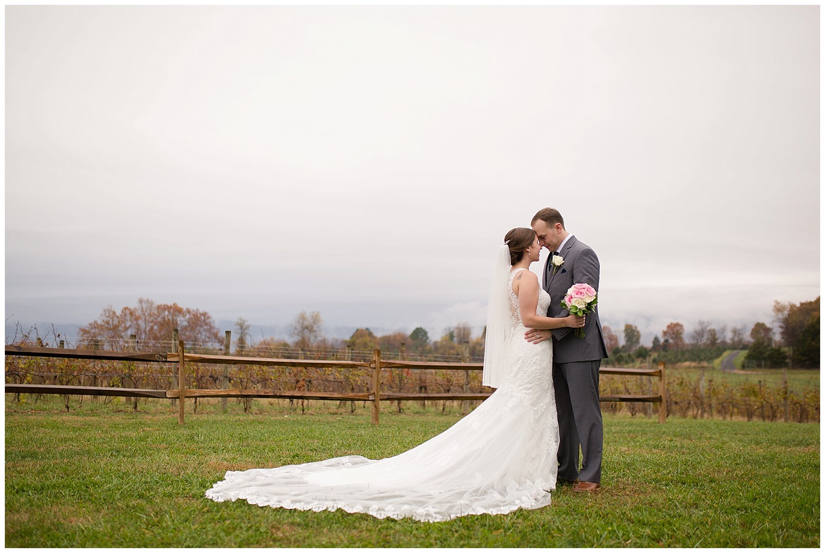 Navy Blue Blue Ridge Mountain Wedding Faithbrooke Farm Vineyard Luray Virginia Wedding Photographers_7245