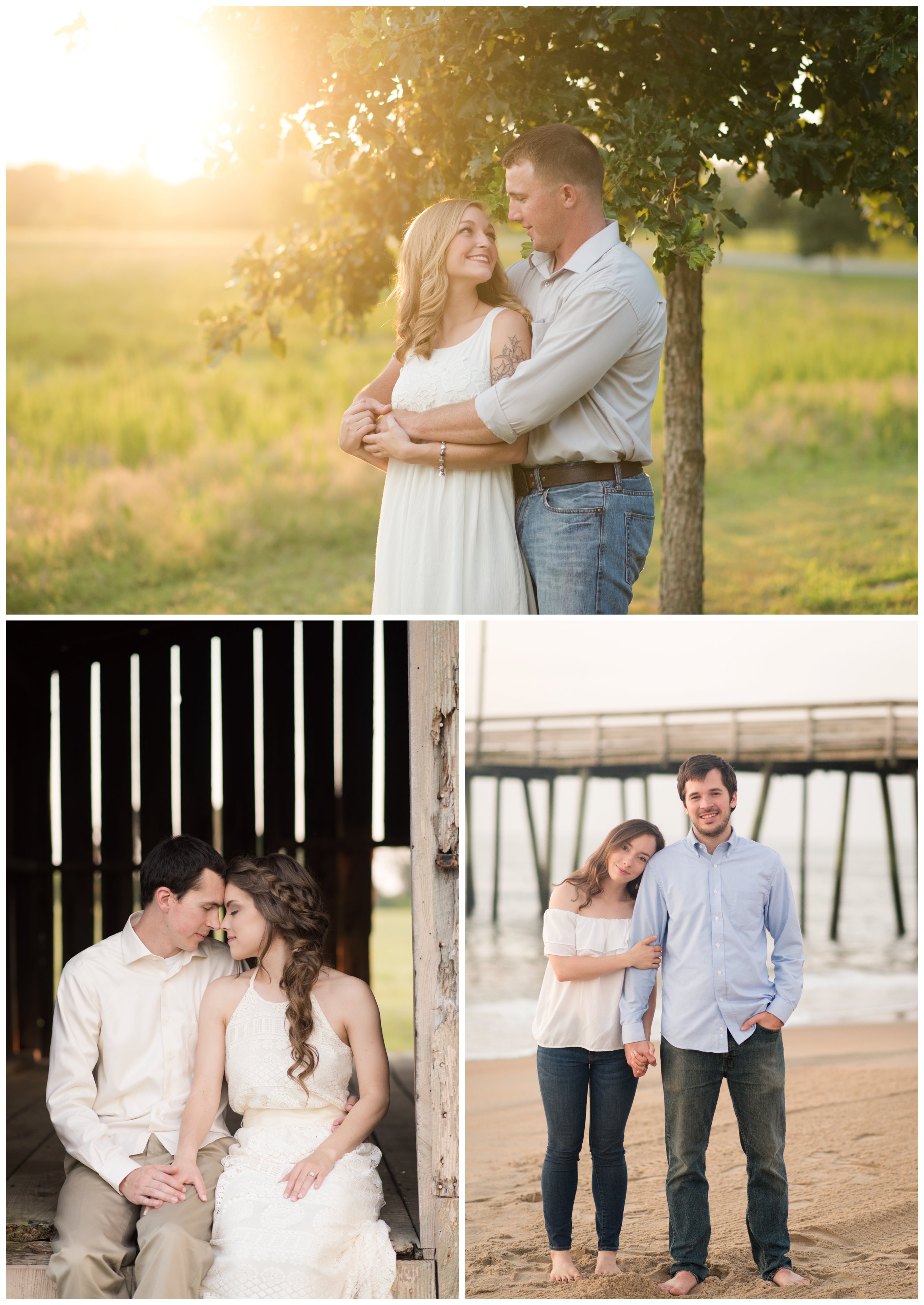 neutral outfit inspiration for engagement session by virginia wedding photographer