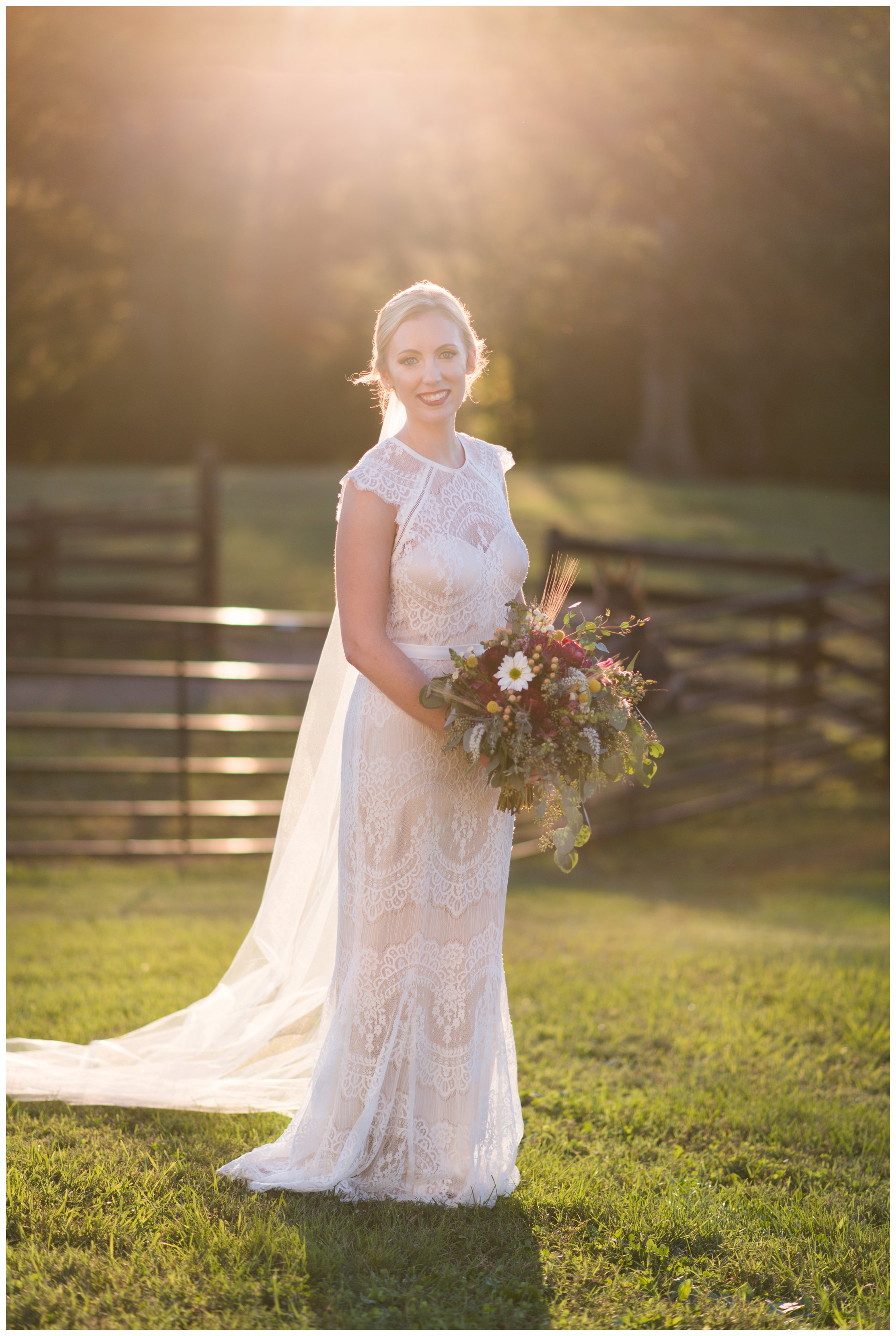 bride at hermitage hill farm wedding waynesboro charlottesville wedding photographer