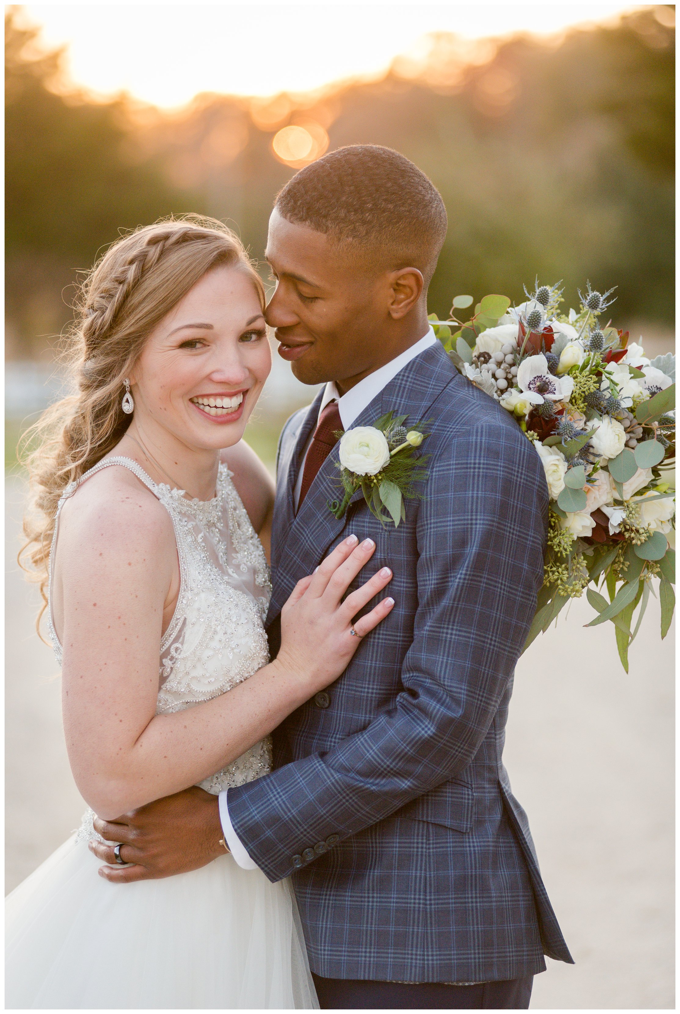 bride and groom at vineyard estate new kent winery by virginia wedding photographers