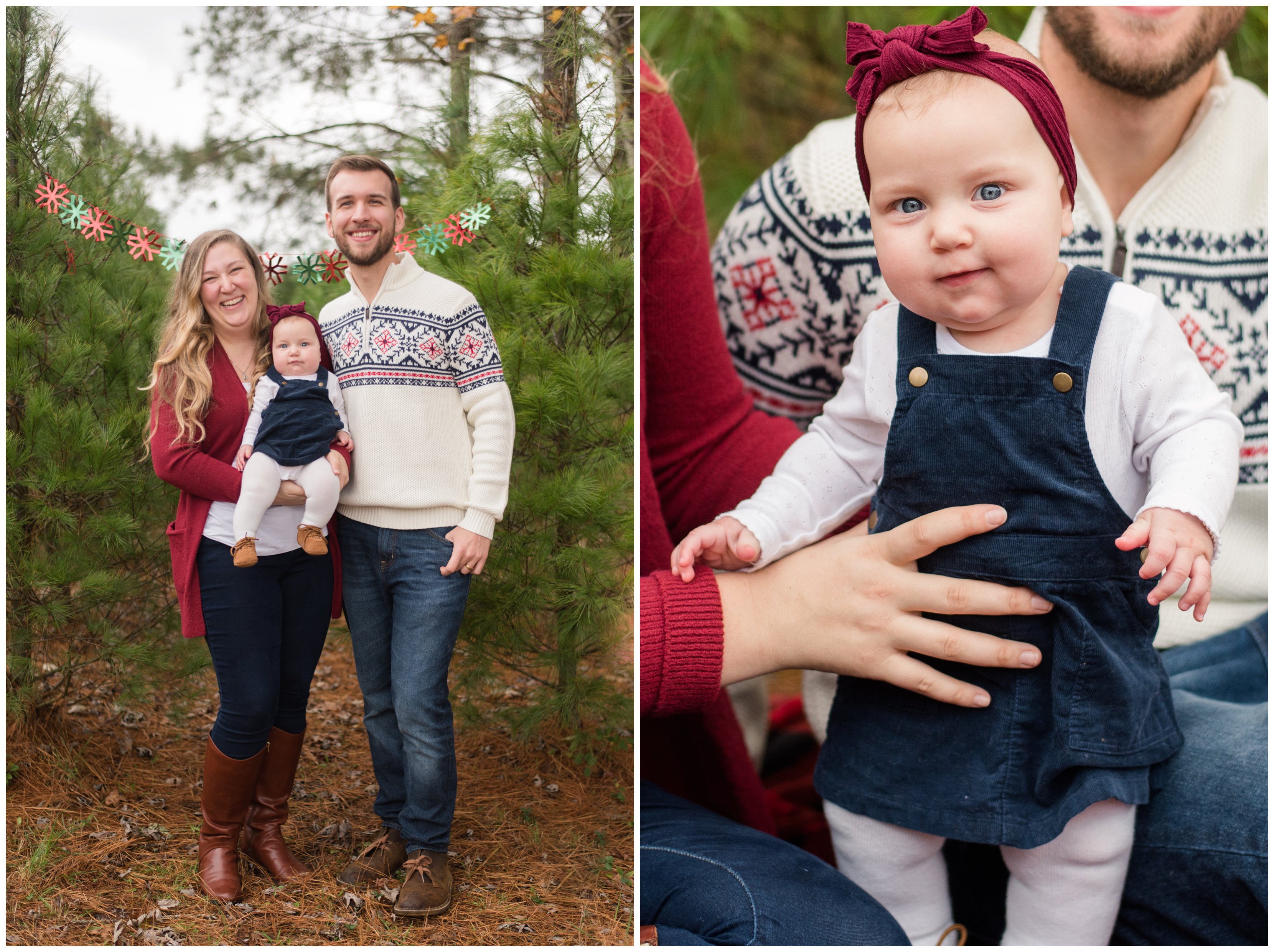 christmas session in suffolk virginia family photographer
