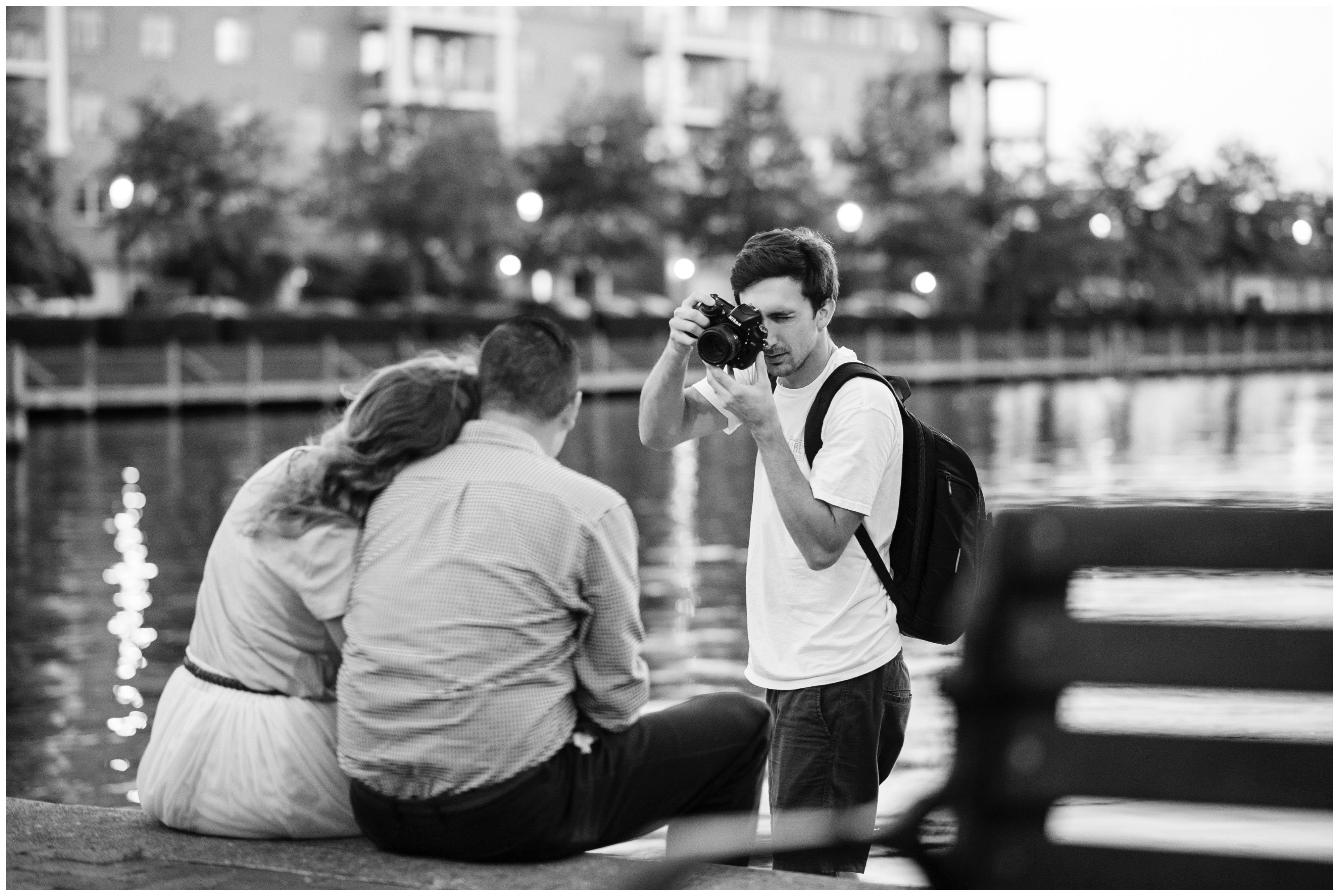 norfolk photographer photographs couple during engagement session by the water