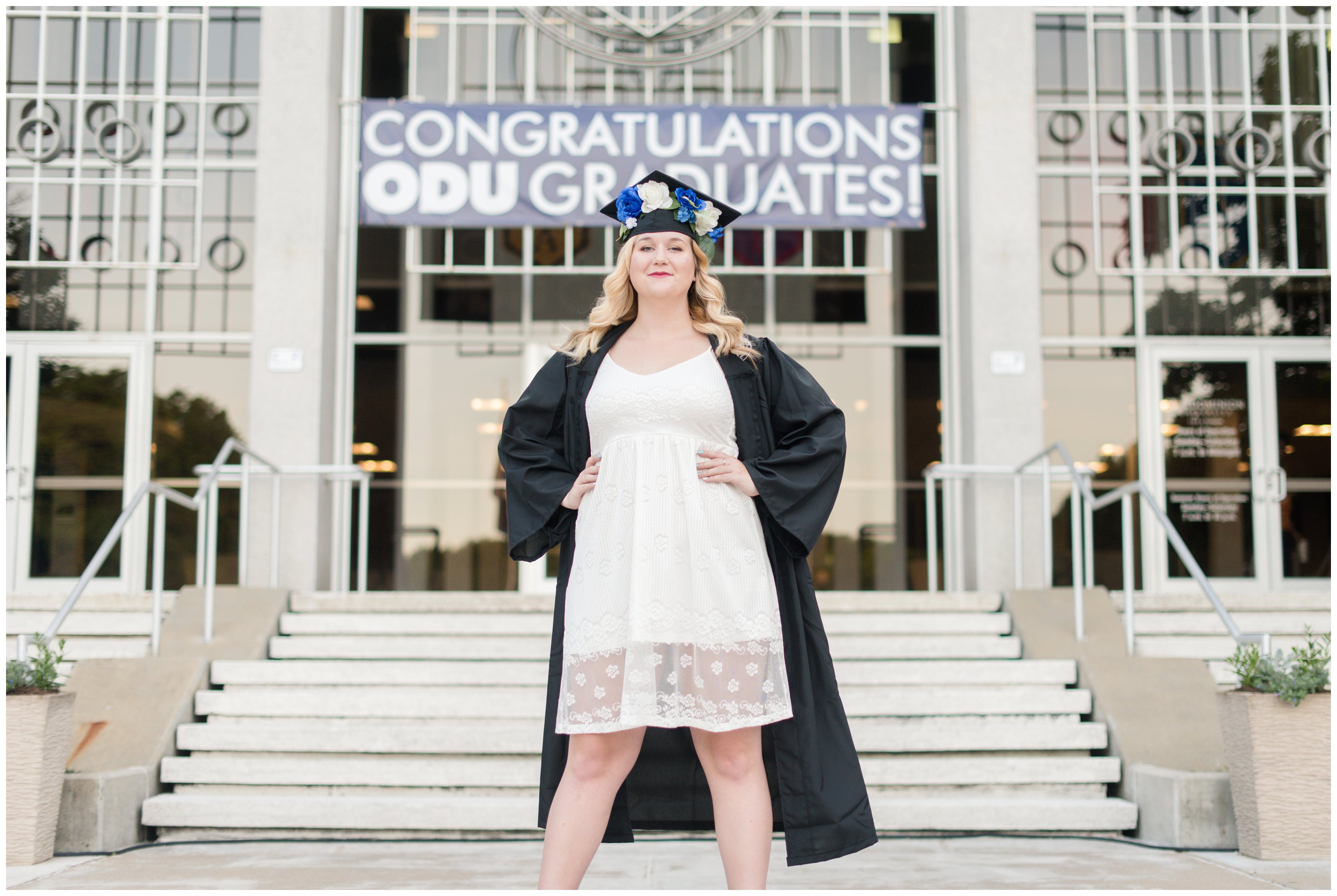 old dominion university cap and gown session