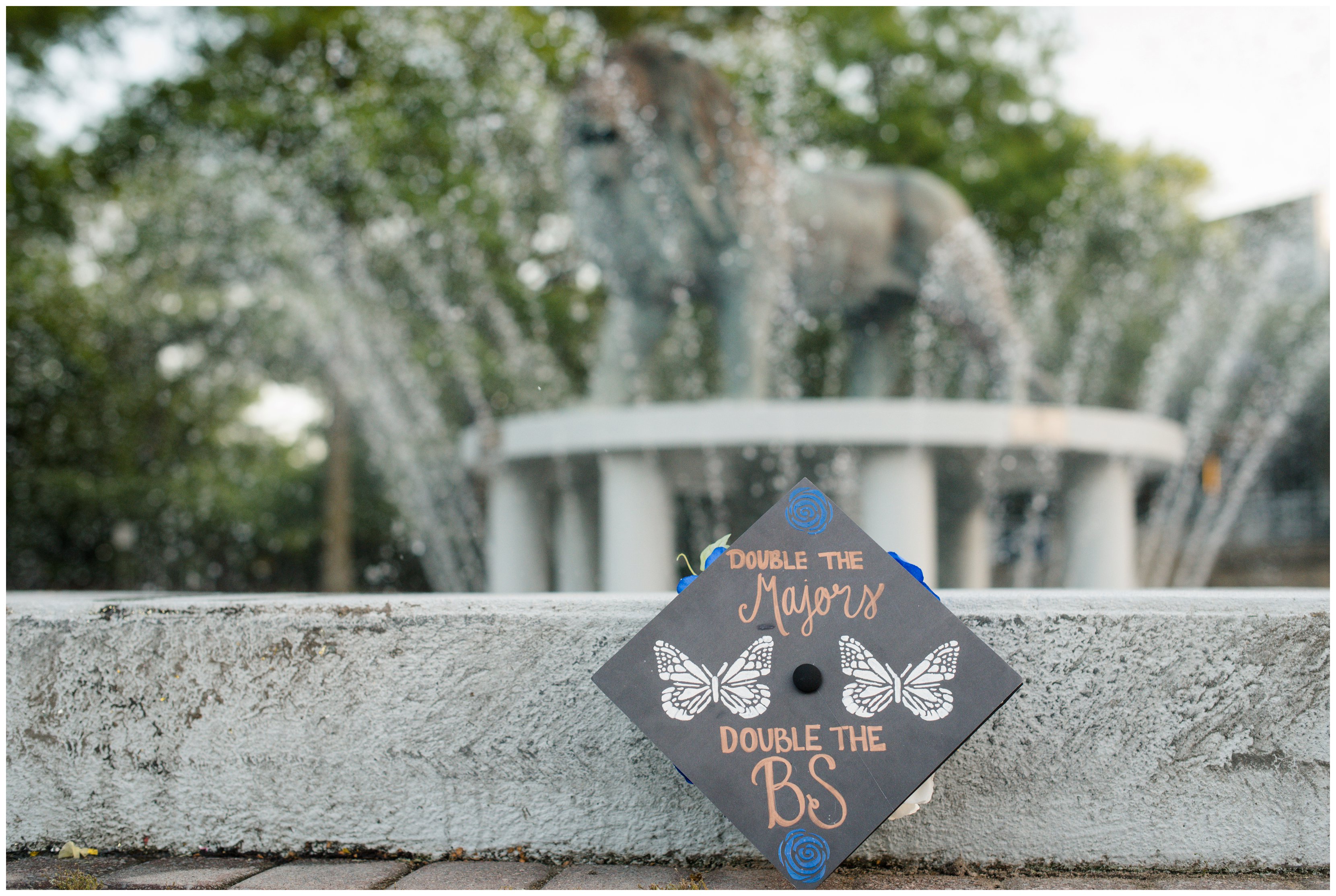 college graduation personalized cap at old dominion university