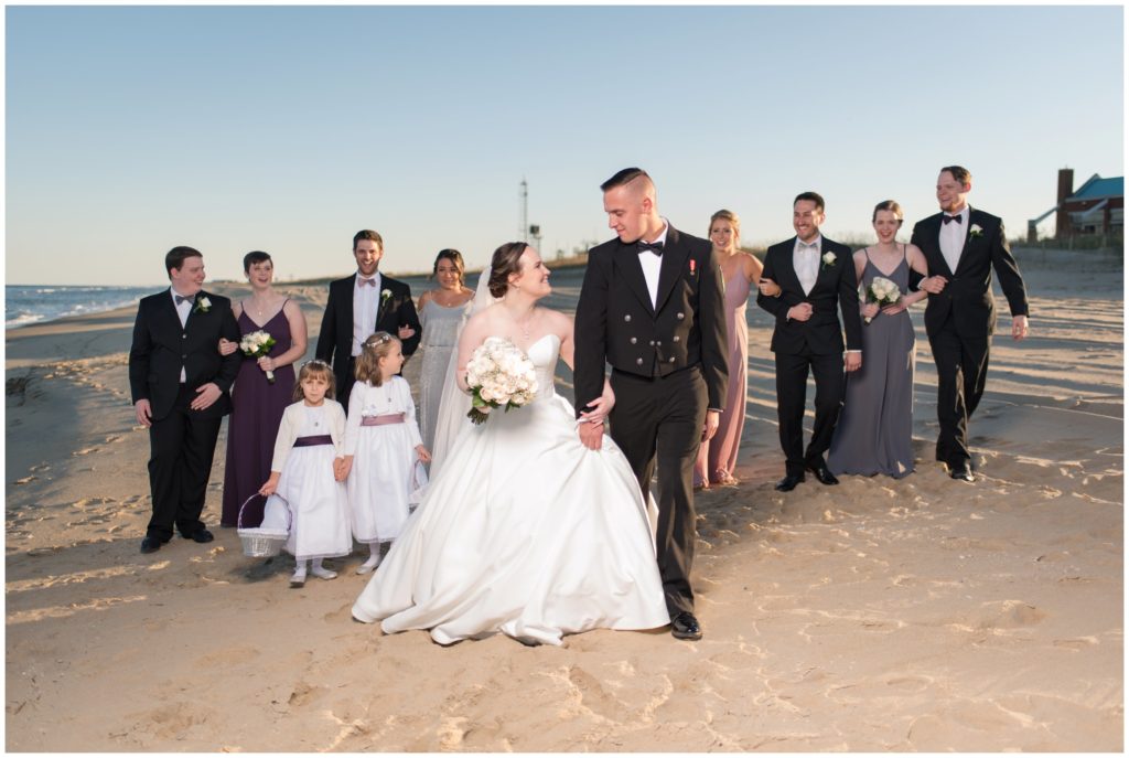 shifting sands virginia beach navy wedding by hampton roads photographers