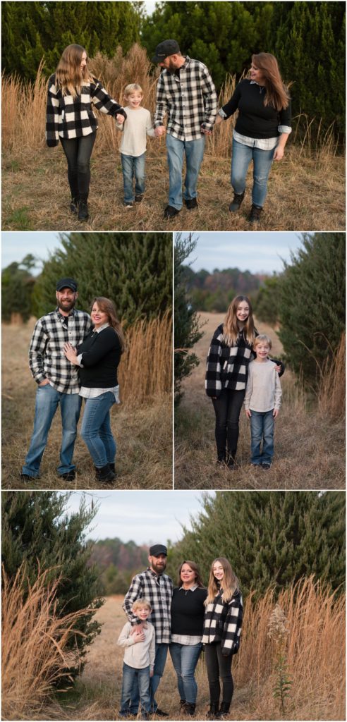 christmas tree farm mini sessions chesapeake virginia photographer